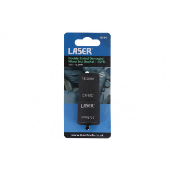 LASER Double Ended Damaged Wheel Nut Socket