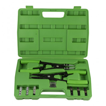 Circlip Plier Set With 16 Replacement Tips In Case