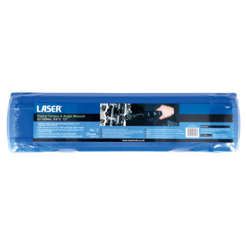 LASER Digital Torque & Angle Wrench 3/8D 20 - 100Nm"