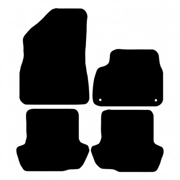 Carpet Mat Set CITROEN DS5 2012>  (4 PIECE + 2 CLIP)