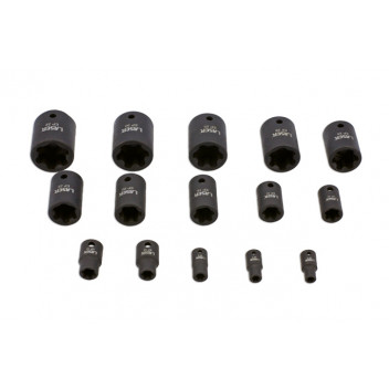 LASER EP Star Impact Socket Set 15pc