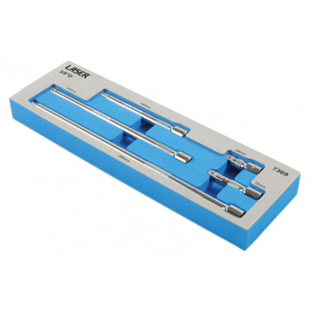LASER Extension Bar Set 5pc 3/8D"