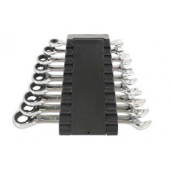 LASER Ratchet Ring Spanner Set AF 9pc