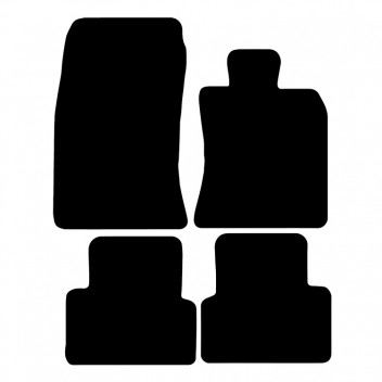Carpet Mat Set BMW MINI CLUBMAN 2007-2014 (R55) Velcro Fixin