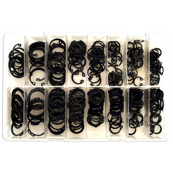 CONNECT Assorted Internal & External Metric Circlips Box Qty