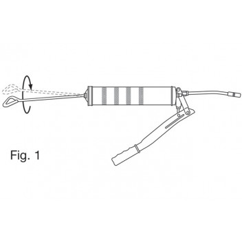 LASER Grease Gun - 500cc