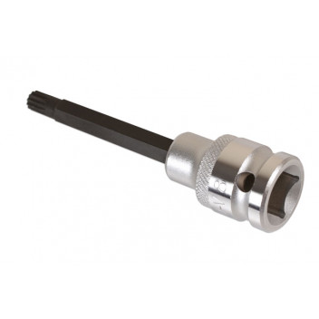 LASER Spline Bit M8x100mm 1/2D"