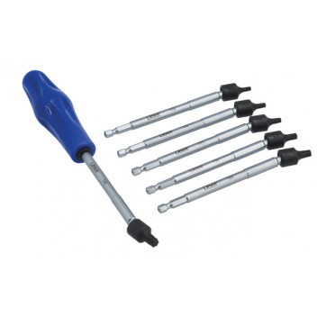 LASER UNIVERSAL JOINT STAR BIT SET 6PC