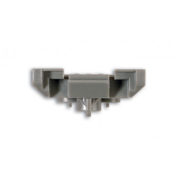 CONNECT Moulding Clip Plate Buckle (Grey) to suit Renault Pk