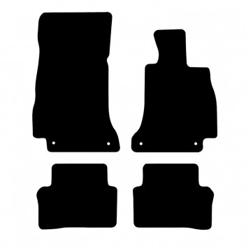 Carpet Mat Set MERC  E CLASS 2016-  With: 30