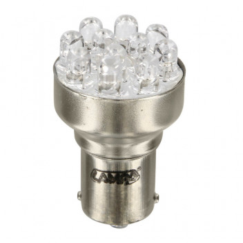 12V 21W BA15S Indicator Bulbs RED LED Bulbs SINGLE (1)