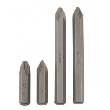 LASER JIS Impact Bits 4pc