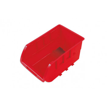 CONNECT Red Storage Bins 237mm x 144mm x 125mm Box of 20