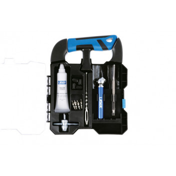 LASER Emergency Tyre Repair kit with T-Handle & Drill Driver