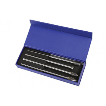 LASER Tungsten Carbide Burr Set 4pc