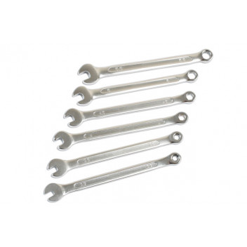 LASER Combination Spanner Set 6pc Metric