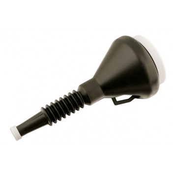 LASER Funnel  100mm Black with Lid