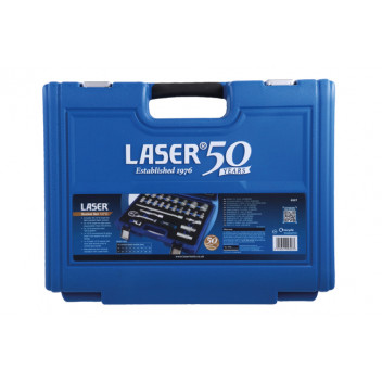 LASER Socket Set 1/2D - 25pc - 50th Anniversary"
