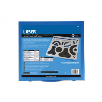 LASER Rear Wheel Bearing Removal & Insertion Kit - for Citro