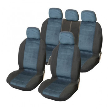 Seatcover Full Set 9pcs `Denver` Blue
