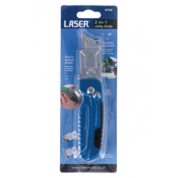 LASER BF 2-in-1 folding Scraper & Utility Knife