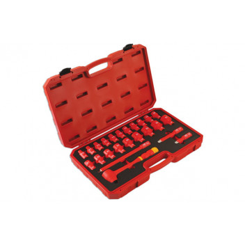 LASER Insulated Socket Set 1/2D 24pc"