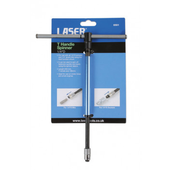 LASER T Handle Spinner - 1/4D"