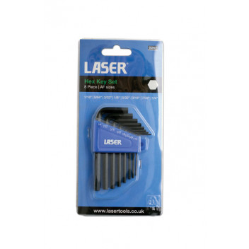 LASER Hex Key Set 8pc