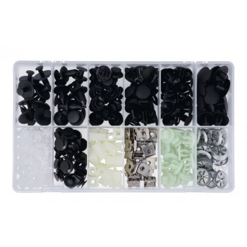 CONNECT Assorted Trim Clips to suit Ford Fiesta 273pc