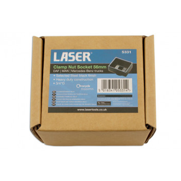 LASER Clamp Nut Socket 56mm 3/4D"