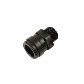 CONNECT Push-Fit Male Connector 22mm Tube OD to 3/4 BSPT Pk