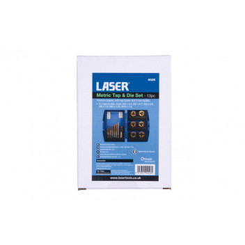 LASER Tap & Die Set - 13pc