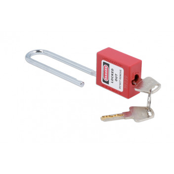 LASER Long Shackle Safety Lockout Padlock