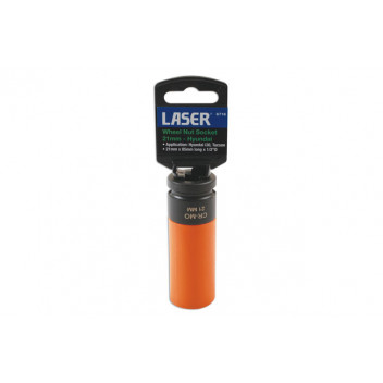 LASER Wheel Nut Socket 21mm - Hyundai