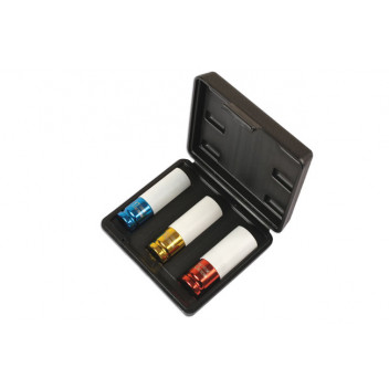 LASER Alloy Wheel Nut Sockets 3pc