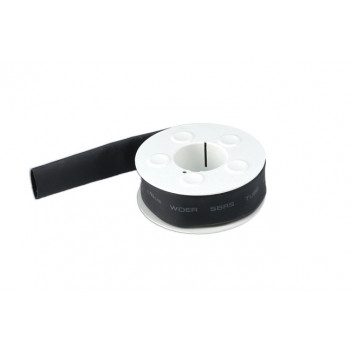 CONNECT Heatshrink Tubing on a roll 15mm 1.22m roll Black