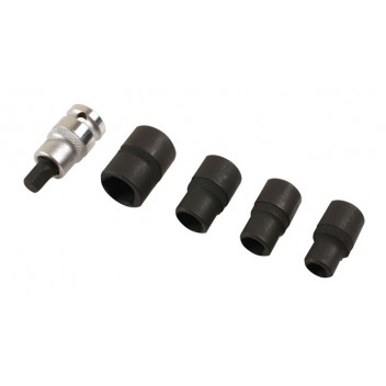 LASER Pentagon Socket And Bit Set 1/2D (5)"