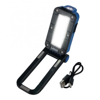 LASER Foldable Work Lamp -COB LED RECHARGABLE