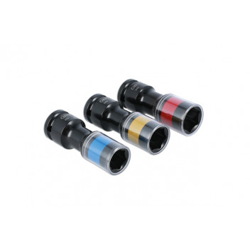 LASER Alloy Wheel Torsion Socket Set 3pc