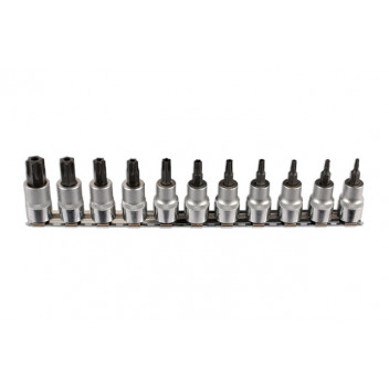 LASER Star Bit Set 11pc 3/8D - Tamperproof"
