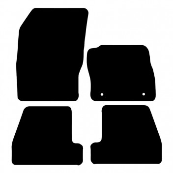 Carpet Mat Set FORD FOCUS MARCH 11>15  (4 PIECE + 2 C
