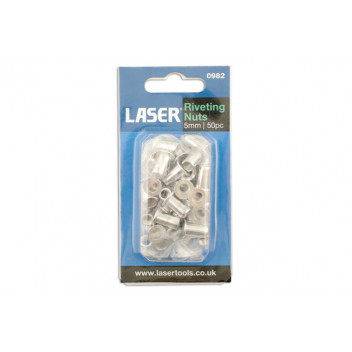 LASER Riveting Nuts - 5mm - 50pc