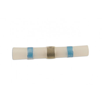 CONNECT Blue Solder Type Heatshrink Butt Connector Pk 25
