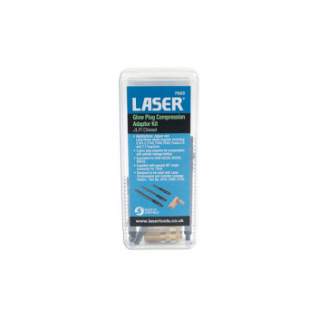 LASER Glow Plug Compression Adaptor Kit - JLR Diesel