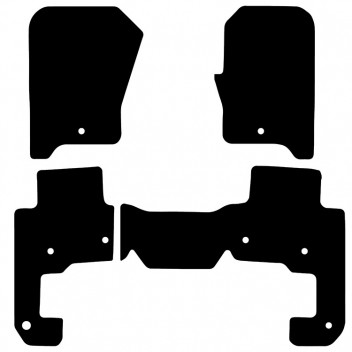 Carpet Mat Set discovery 4 2013>2017 5 SEAT