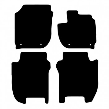 Carpet Mat Set Honda Jazz Automatic clips in driver and pass