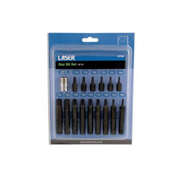 LASER Star Bit Set - 16pc