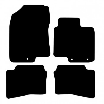 Carpet Mat Set HYUNDAI I20 2015>  (HOOK FIXING SYSTEM