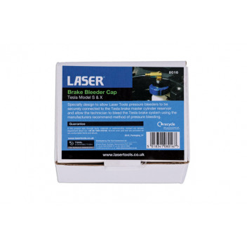 LASER Brake Bleeder Cap - for Tesla Model S & X