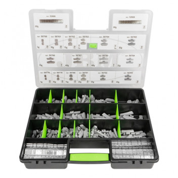 Assorted Wheel Weight Case Selection Box